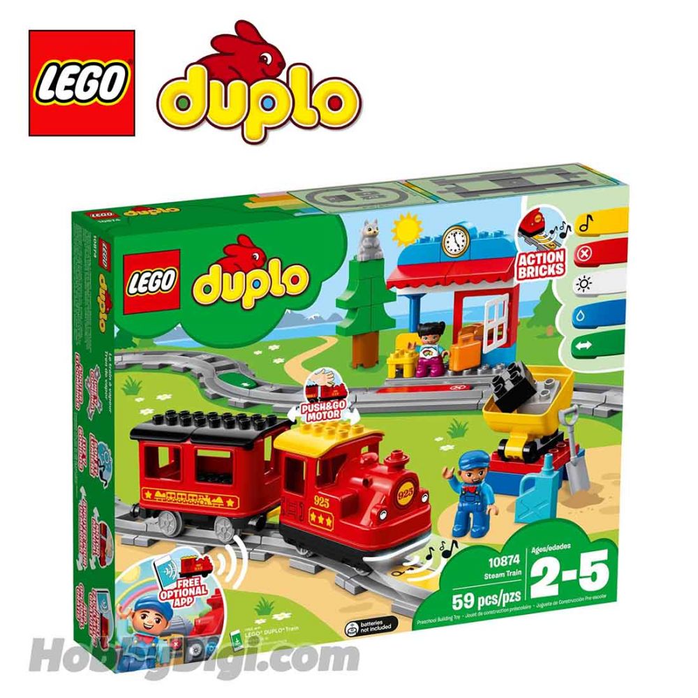 lego duplo town steam train