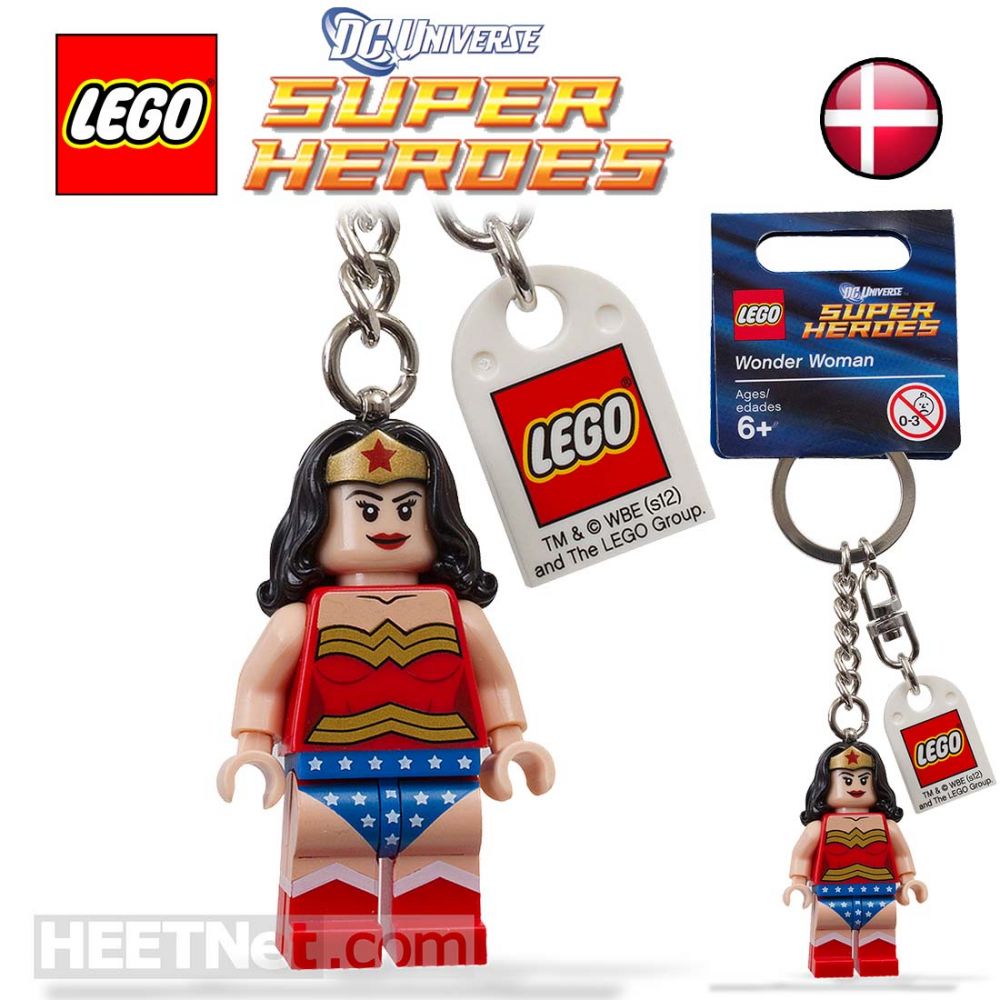 lego wonder woman keyring