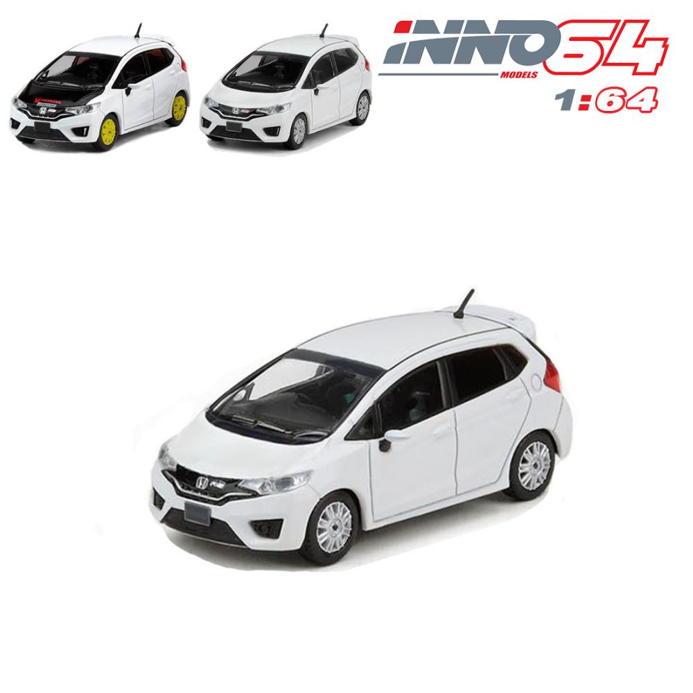 Inno64 1 64 Cast Model Car Honda Fit 3 Rs White With Separate Inno64 1 64 Cast Model Car Honda Fit 3 Rs White With Separate Decals Sheet And Extra Rims Hobbydigi Online