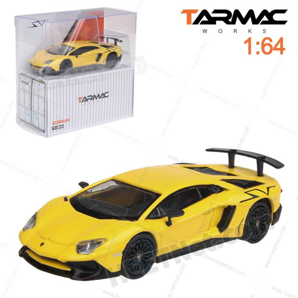 Tarmac Works GLOBAL64 Model Car Lamborghini Aventador LP750 4 SV