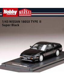 Hobby JAPAN MARK43 1:43 樹脂模型車 - Nissan 180SX Type II Super Black